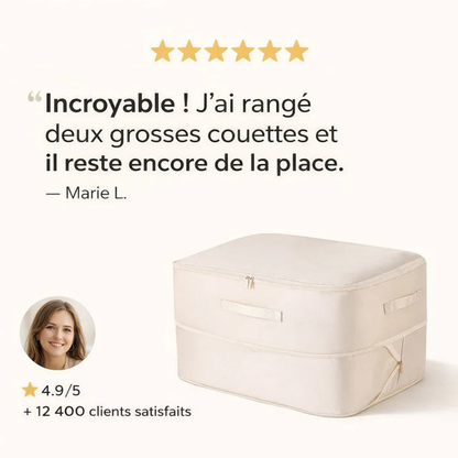 Organiseur de Rangement Compressé pour Placard