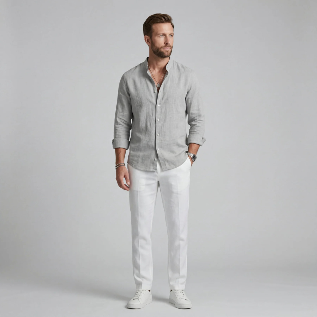 Chemise légère homme élégante et confortable pour l’été