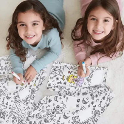 Ausmalbarer Pyjama für Kinder