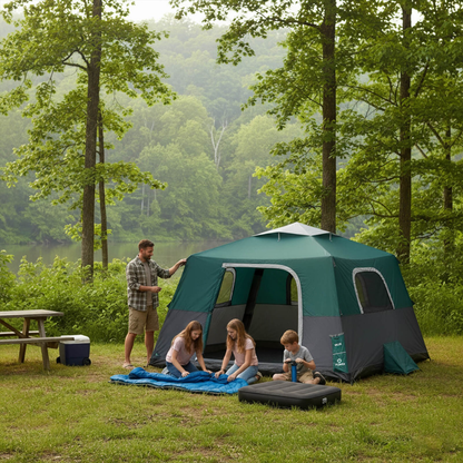 Tente cabine gonflable rapide à monter