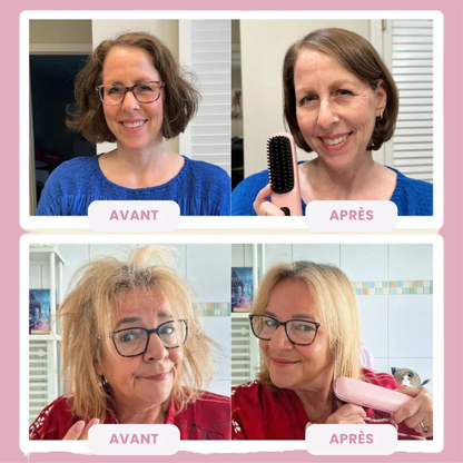 Beheizbare Glättungsbürste