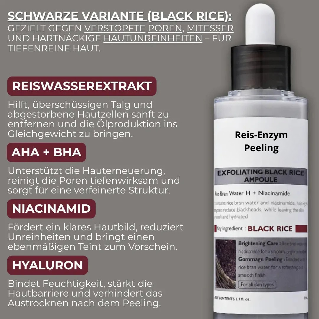 Reis-Enzym Peeling