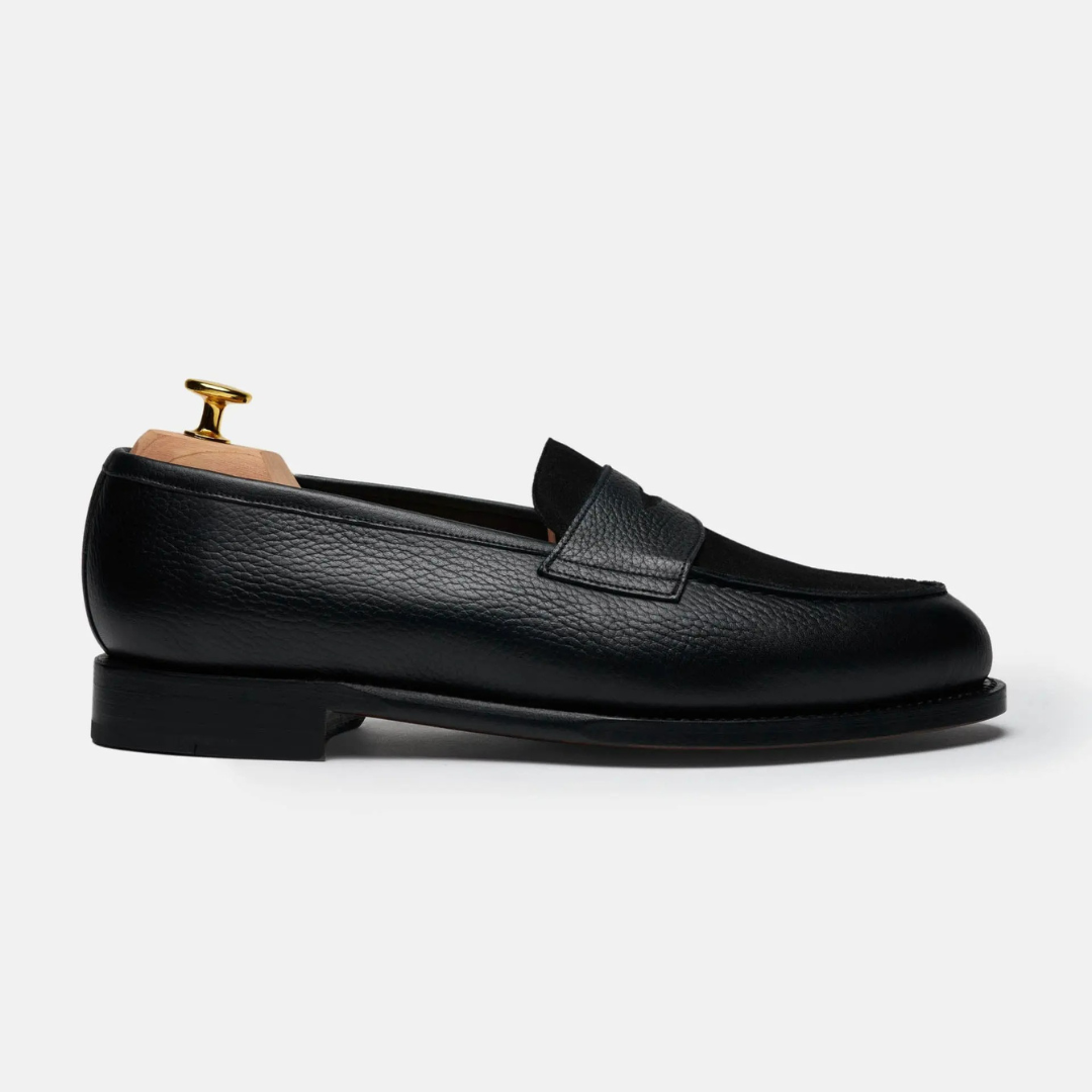 Elegante Herren-Leder-Mokassins