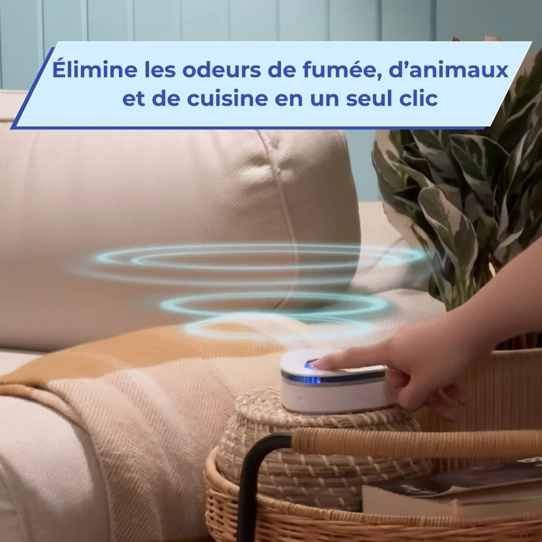 Éliminateur d'odeurs portable