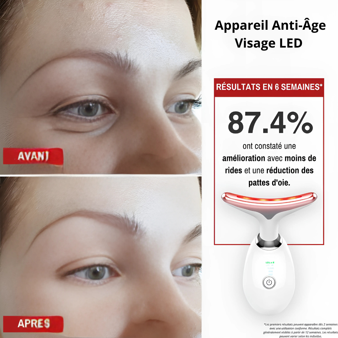 Appareil Anti-Âge Visage LED