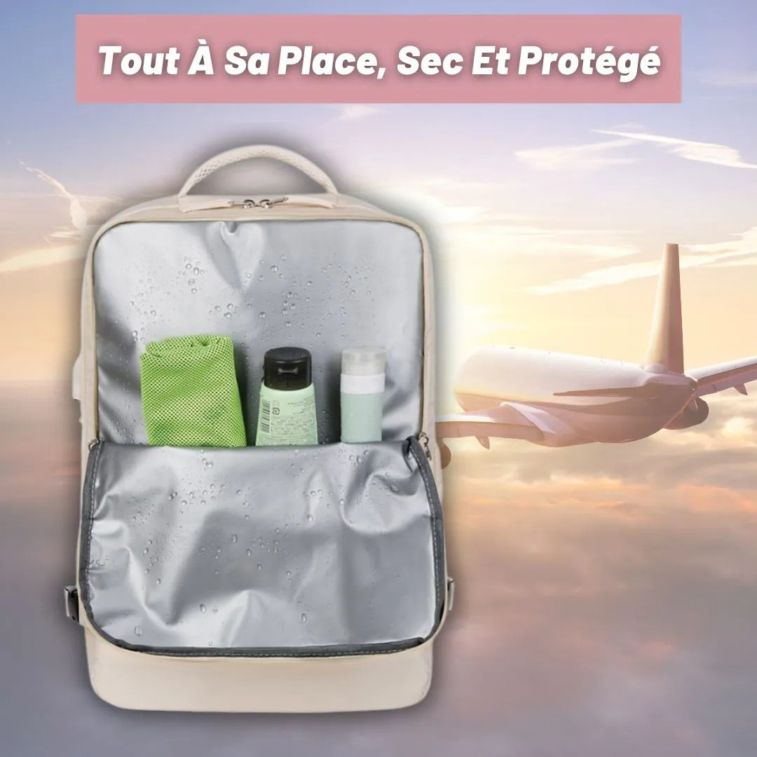 Sac à dos de voyage extensible pour femmes actives