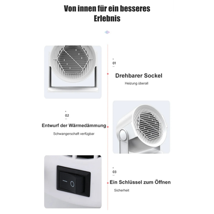 Mini-Heizlüfter