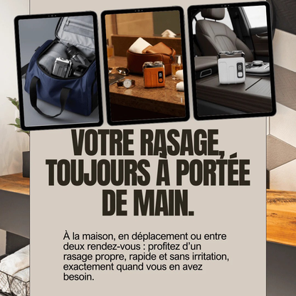 Kompakter Akku-Rasierer