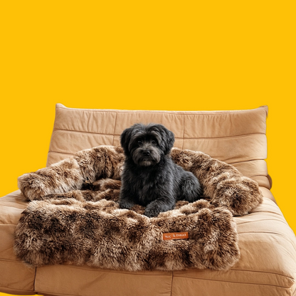 Canapé-lit doux et confortable pour chien