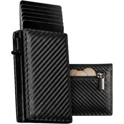 Elegante, kompakte RFID-Brieftasche