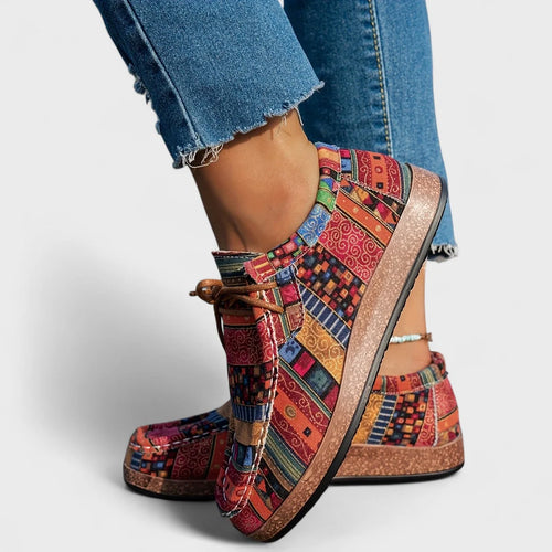 Farbenfrohe, bequeme Damen-Sneaker