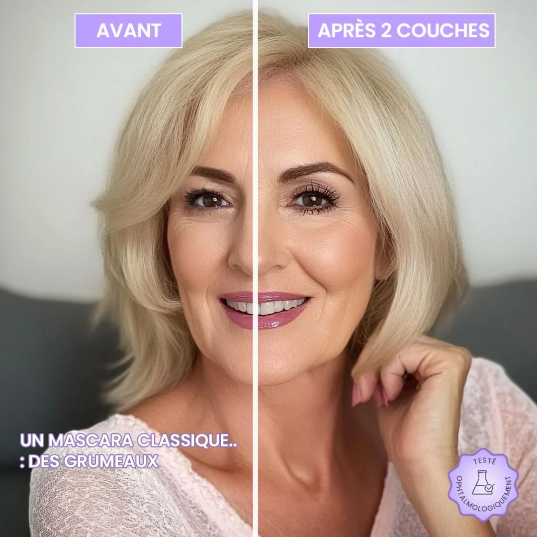 Volumen-Mascara für reife Wimpern