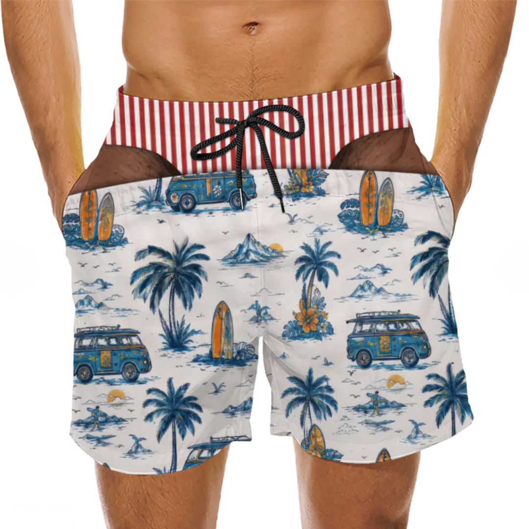 Short de bain homme original