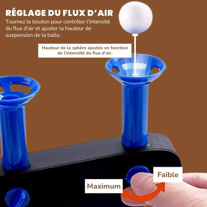 Jeu de tir aux balles flottantes