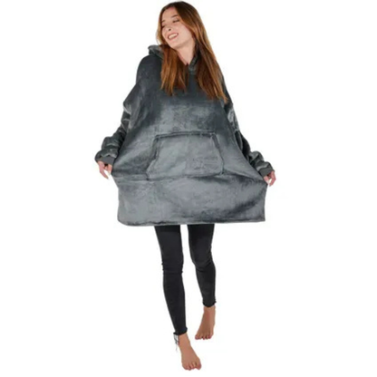 Plaid à Capuche Ultra Doux