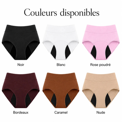 Absorbierende Damenhose mit hoher Taille