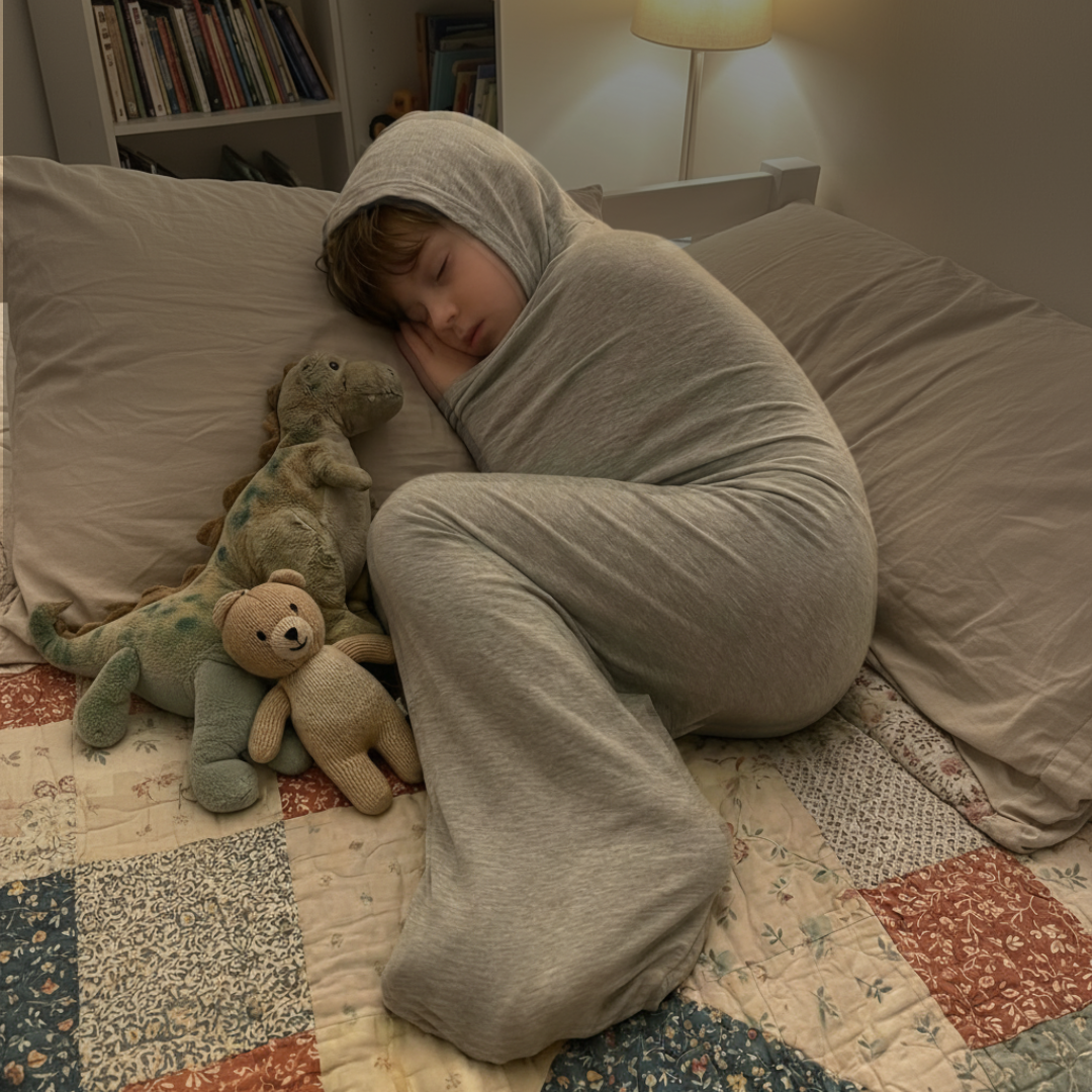 Umhüllender Schlafsack für Kinder