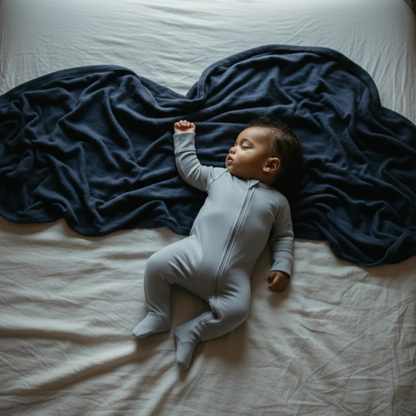 Pyjama bébé en bambou évolutif doux et confortable