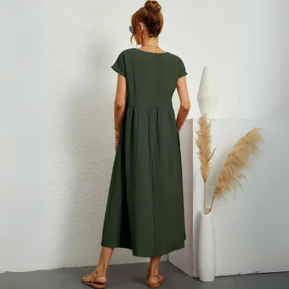 Robe d’été légère en coton fluide