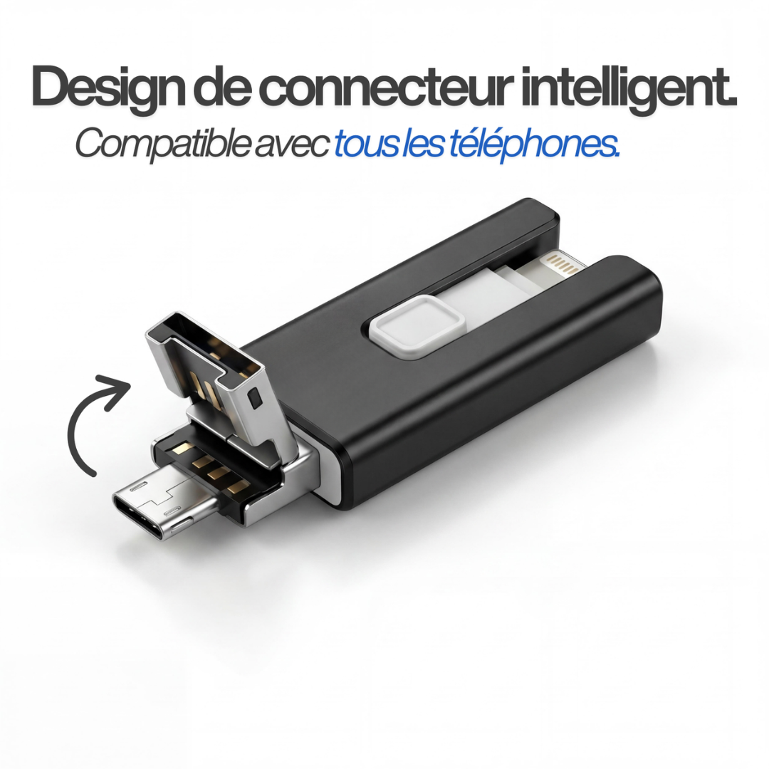 Clé USB Mobile – Stockage rapide et pratique