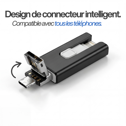 Clé USB Mobile – Stockage rapide et pratique
