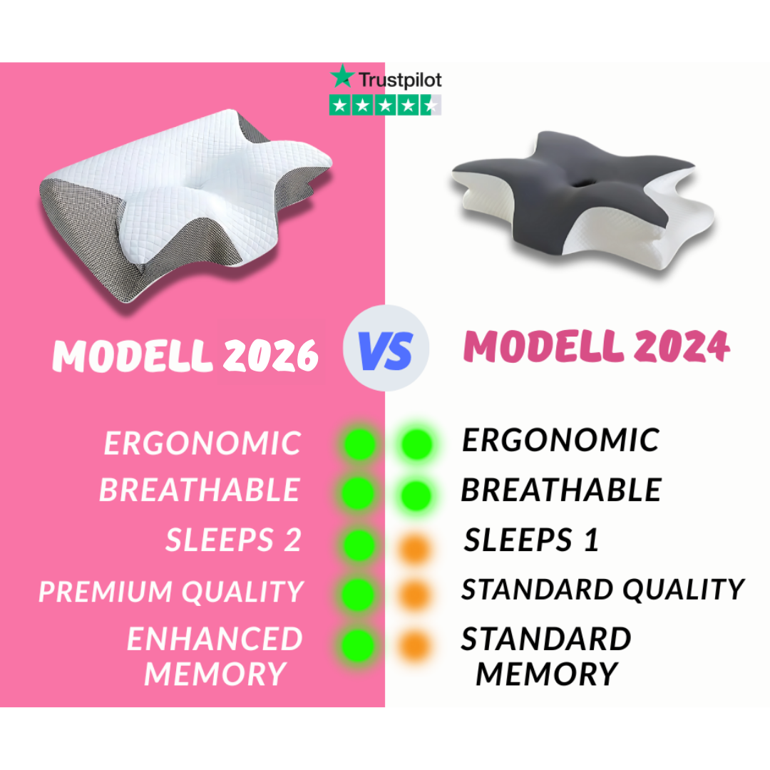 Oreiller ergonomique à mémoire de forme