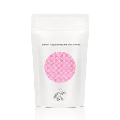 Serviette exfoliante douche