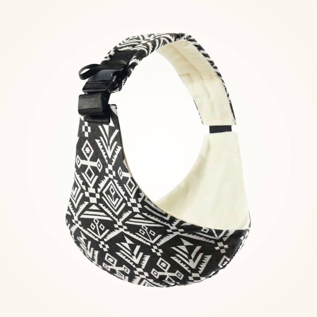 Porte-bébé bandoulière ergonomique léger et confortable