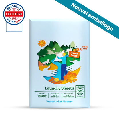 Feuilles de lessive écologiques