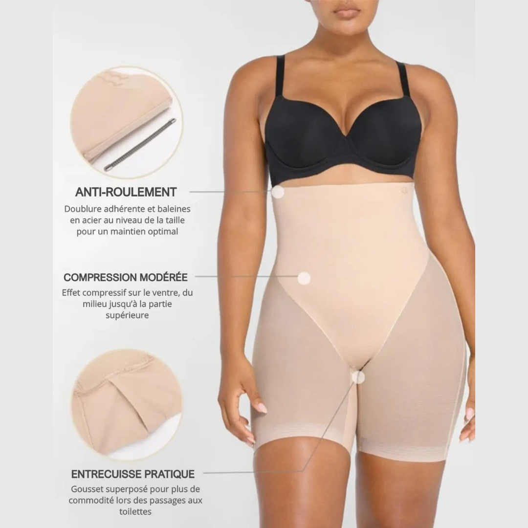 Formende Shorts für einen flachen Bauch und eine wohlgeformte Gesäßpartie