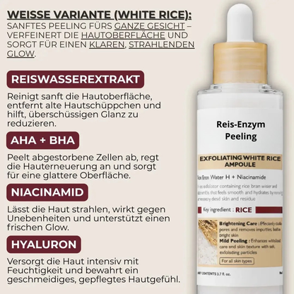 Reis-Enzym Peeling