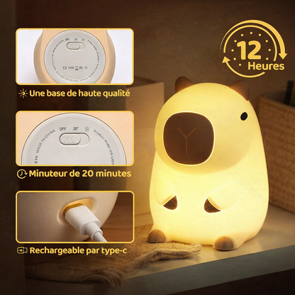 Aufladbares Nachtlicht im Tierdesign