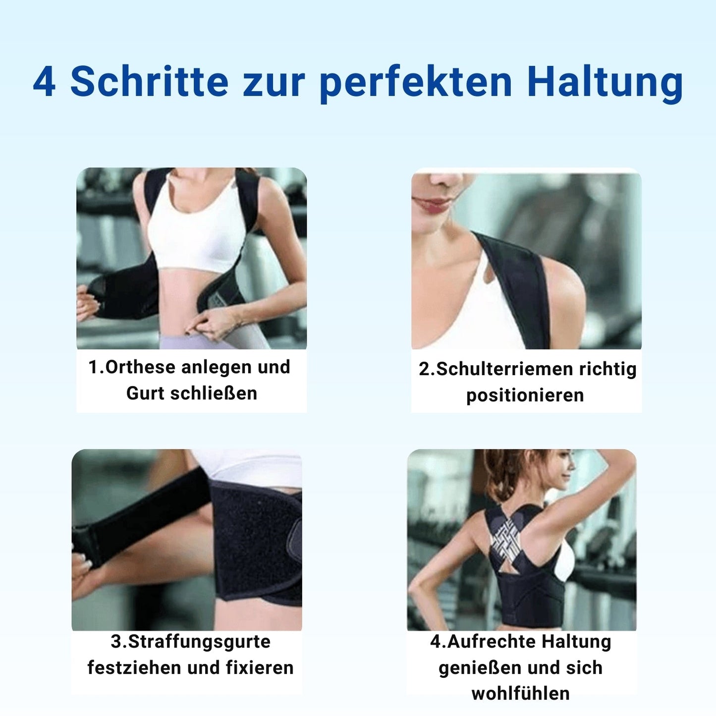 SpineGuardPro - Rücken- und Haltungsorthese