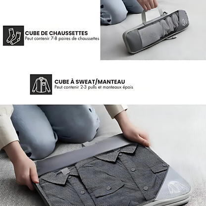 Cubes de rangement valise