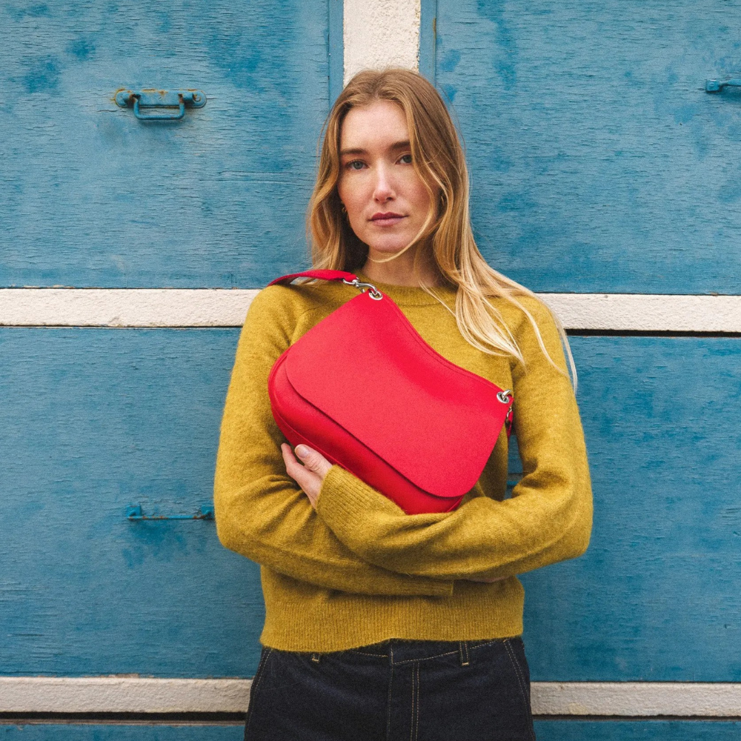 Sac en cuir compact à porter à l'épaule