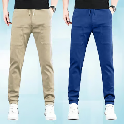 Multifunktionale Herren-Hose mit sportlich-elegantem Schnitt