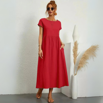 Robe d’été légère en coton fluide