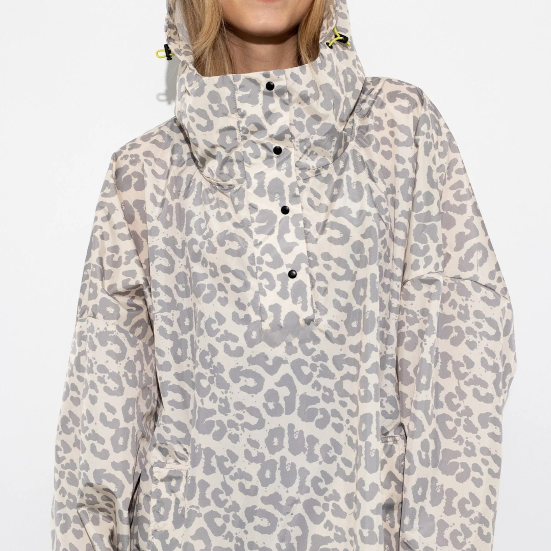 Imperméable long à capuche