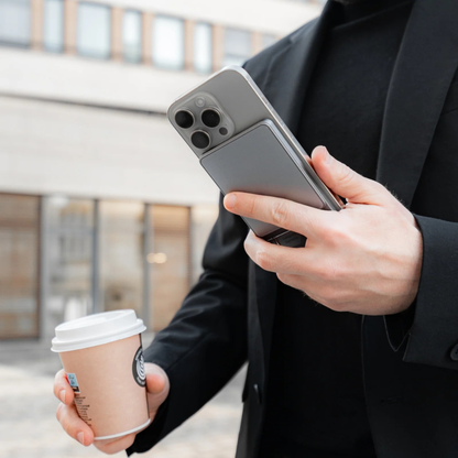 Ultrakompakte externe Mini-Powerbank