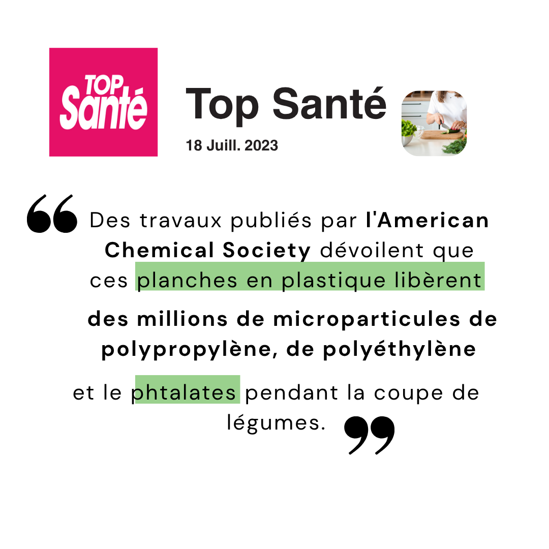 Robustes und hygienisches Schneidebrett aus Titan