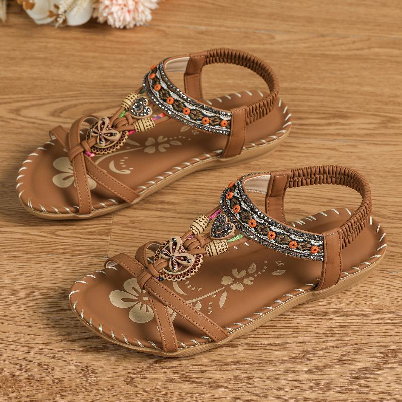 Bequeme Sandalen im Boho-Stil