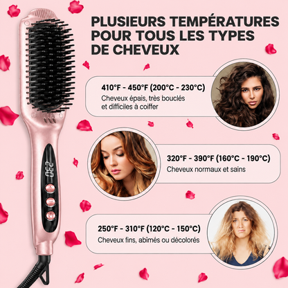Brosse Lissante Chauffante