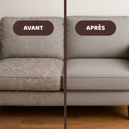 Gant réutilisable pour enlever les poils d’animaux facilement