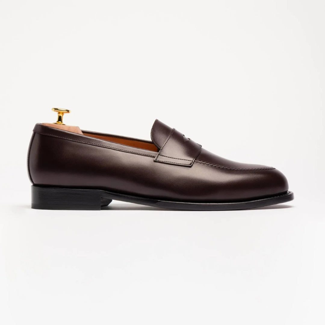 Elegante Herren-Leder-Mokassins