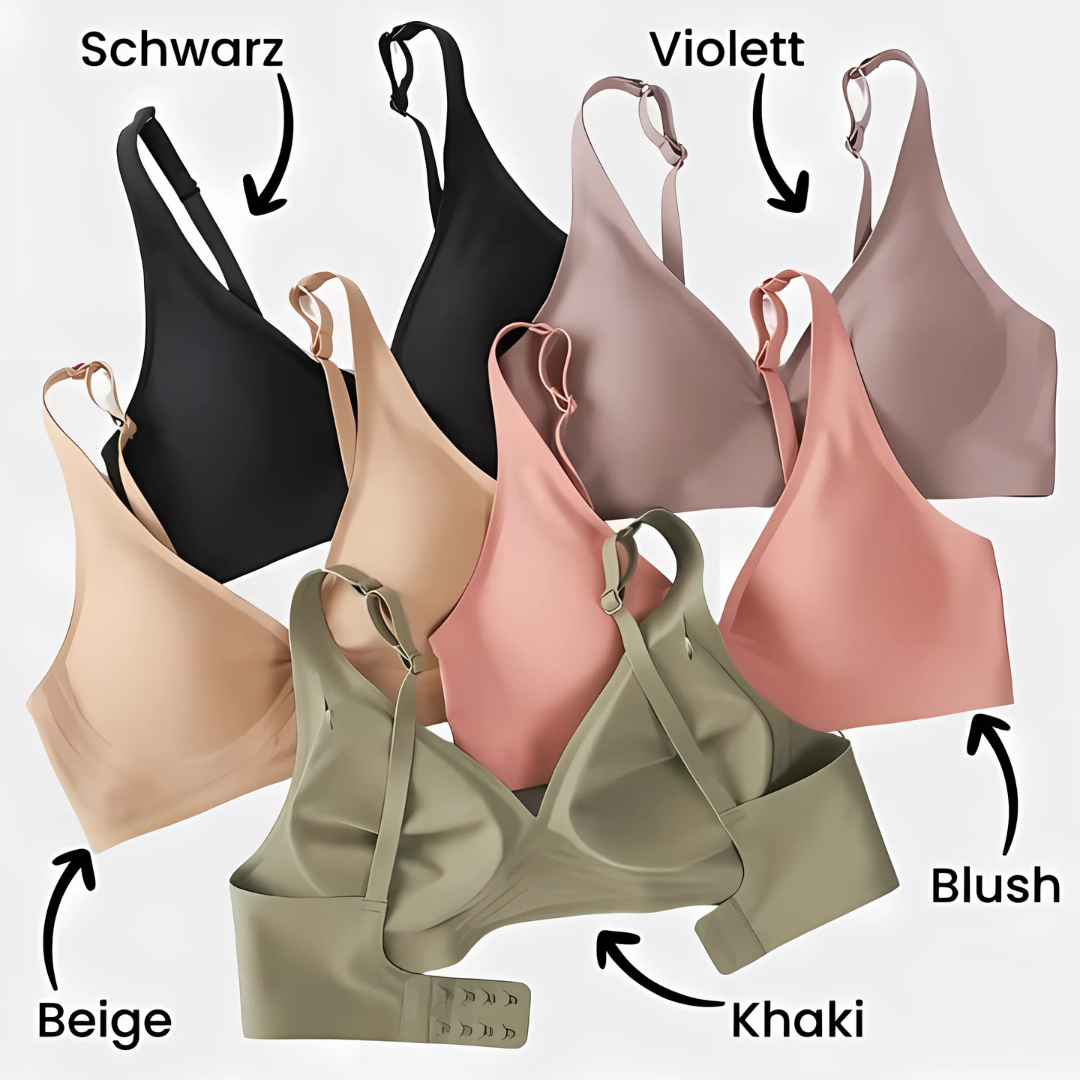 Nahtloser Komfort-BH ohne Bügel für Damen