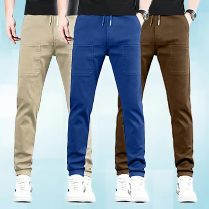 Multifunktionale Herren-Hose mit sportlich-elegantem Schnitt