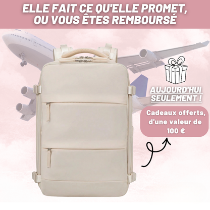 Erweiterbare Reisetasche für das Handgepäck