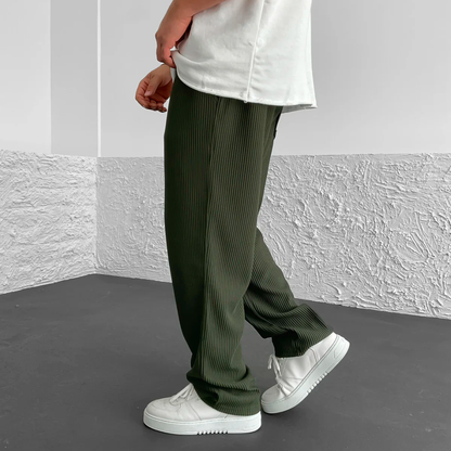 Cordhose mit elastischem Bund