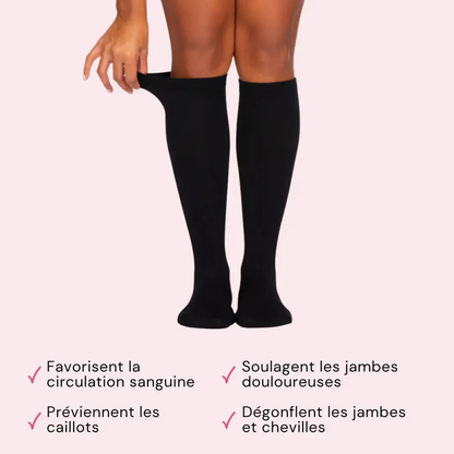Chaussettes de Compression Confort+
