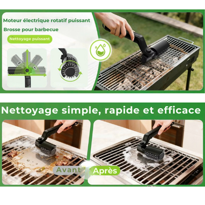 Brosse Électrique de Nettoyage pour Barbecue